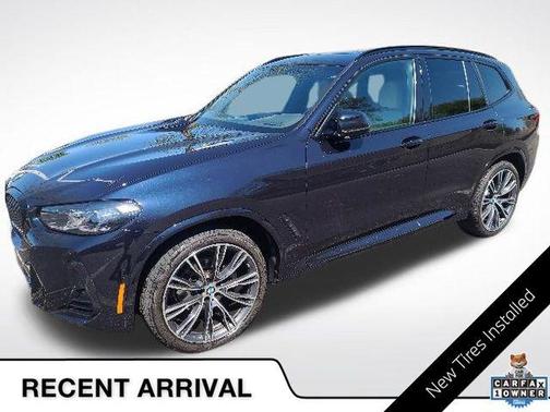 Carbon Black Metallic 2024 BMW X3 xDrive30i
