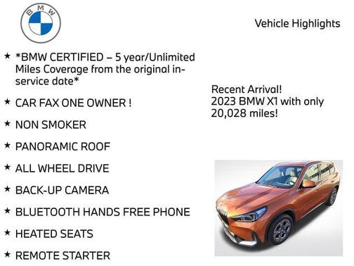 2023 BMW X1 xDrive28i