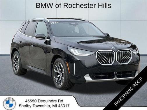 Black Sapphire Metallic 2026 BMW X3 30 xDrive