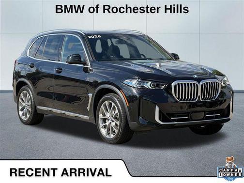 Black Sapphire Metallic 2026 BMW X5 xDrive40i