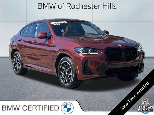 Piemont Red 2023 BMW X4 xDrive30i