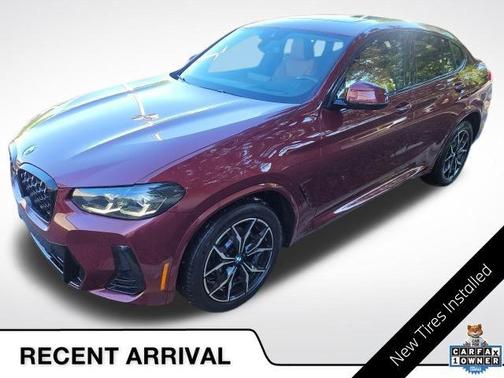 Piemont Red 2023 BMW X4 xDrive30i