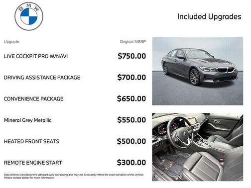 Mineral Grey Metallic 2022 BMW 330 xDrive