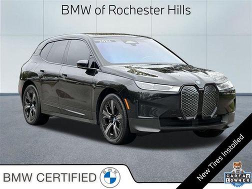 Black Sapphire Metallic 2024 BMW iX xDrive50