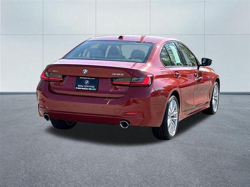 Melbourne Red Metallic 2023 BMW 330 xDrive