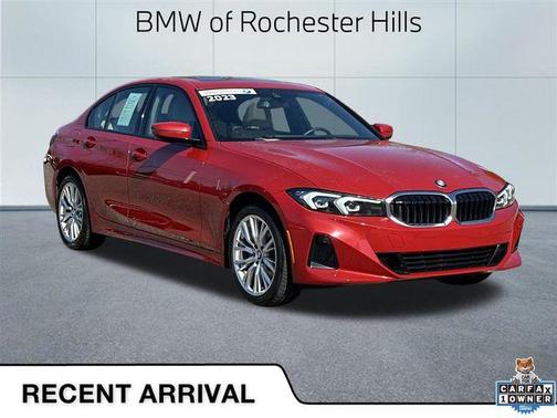 Melbourne Red Metallic 2023 BMW 330 xDrive