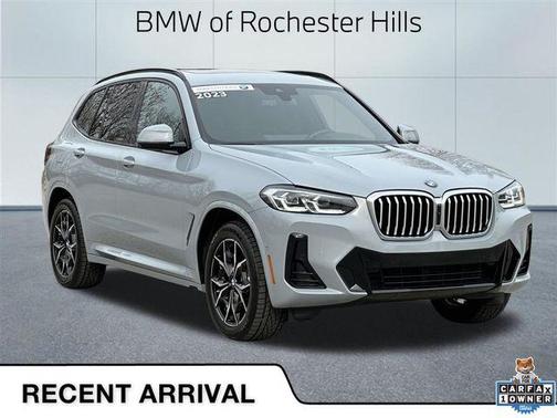 Skyscraper Gray Metallic 2023 BMW X3 xDrive30i