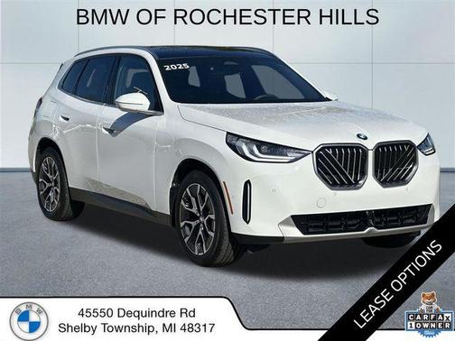 Alpine White 2025 BMW X3 30 xDrive