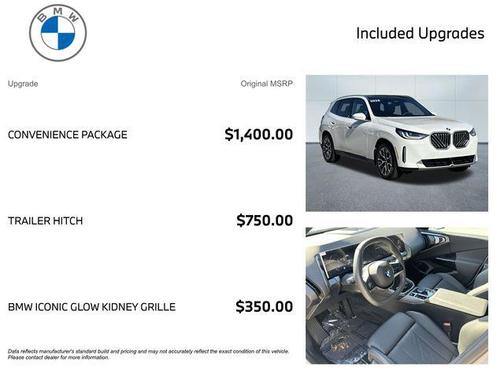 Alpine White 2026 BMW X3 30 xDrive