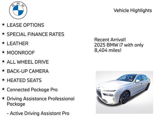 2025 BMW i7 xDrive60