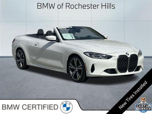 Alpine White 2023 BMW 430 i xDrive