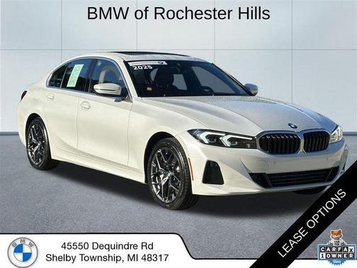 Mineral White Metallic 2025 BMW 330 xDrive