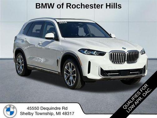 Alpine White 2026 BMW X5 xDrive40i