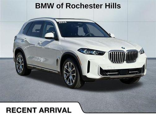 Alpine White 2026 BMW X5 xDrive40i