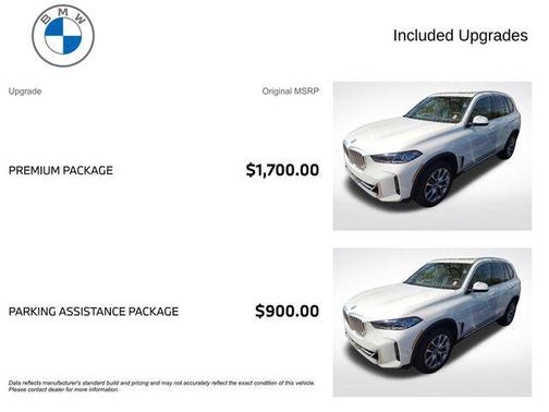 Alpine White 2026 BMW X5 xDrive40i