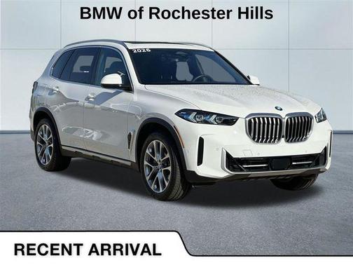 Alpine White 2026 BMW X5 xDrive40i
