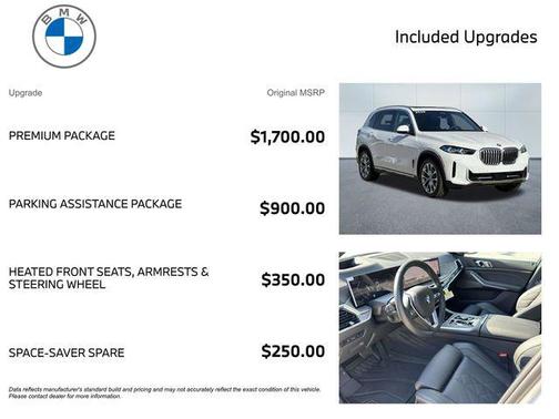 Alpine White 2026 BMW X5 xDrive40i