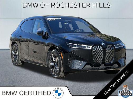 Black Sapphire Metallic 2023 BMW iX xDrive50