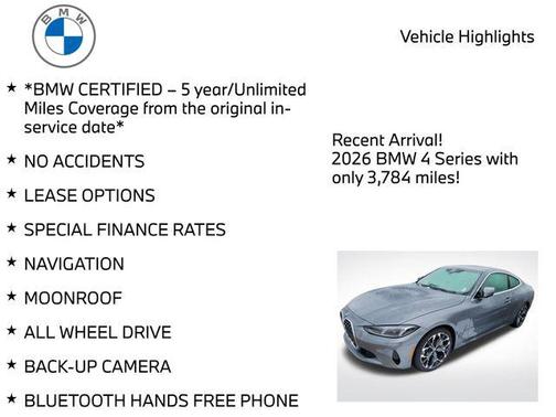 2026 BMW 430 i xDrive