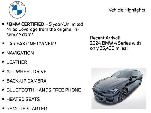 2024 BMW 840 Gran Coupe i xDrive