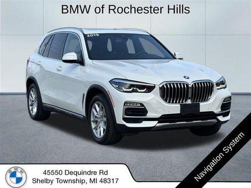 Alpine White 2019 BMW X5 xDrive40i