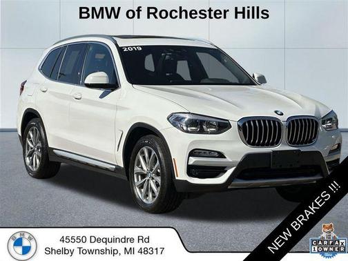 Alpine White 2019 BMW X3 xDrive30i