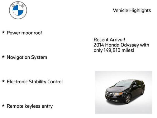 2014 Honda Odyssey Touring Elite
