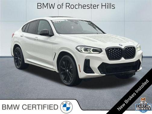 Alpine White 2024 BMW X4 xDrive30i