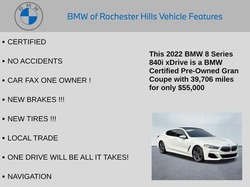 2022 BMW 840 i xDrive