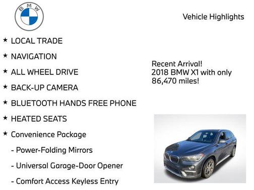 2018 BMW X1 xDrive28i