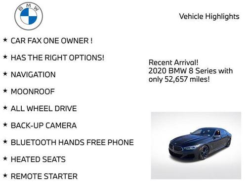 2020 BMW M850 Gran Coupe xDrive