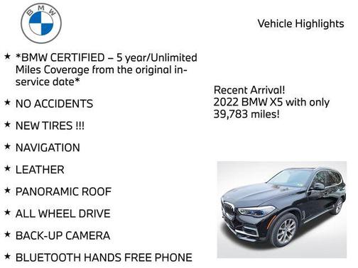 2022 BMW X5 xDrive40i