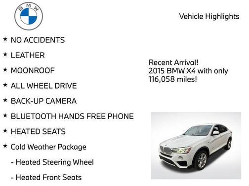 2015 BMW X4 xDrive28i