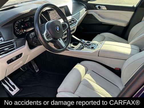 Phytonic Blue Metallic 2021 BMW X7 M50i