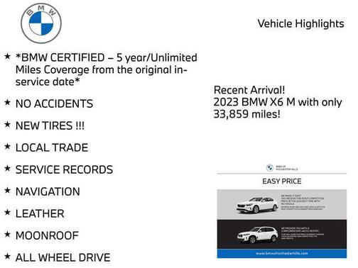 2023 BMW X6 M Base (A8)