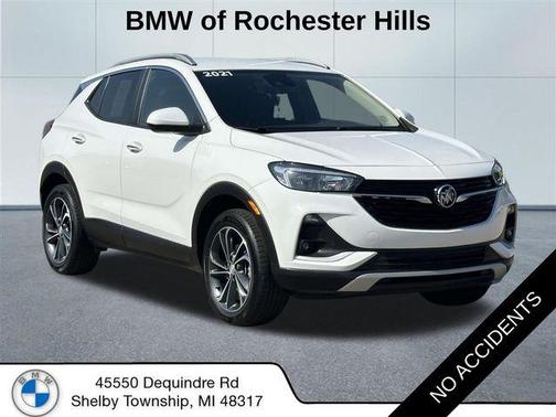 Summit White 2021 Buick Encore GX Select