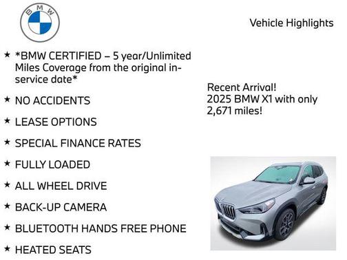 2025 BMW X1 xDrive28i