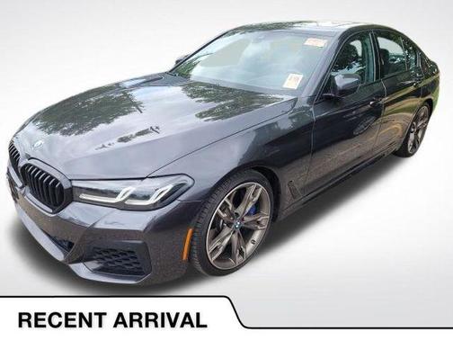 Dark Graphite Metallic 2021 BMW M550 i Xdrive