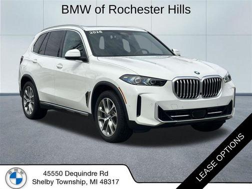 Alpine White 2026 BMW X5 xDrive40i