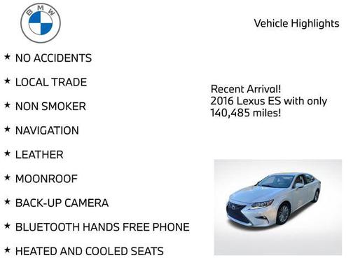 2016 Lexus ES 350 Base