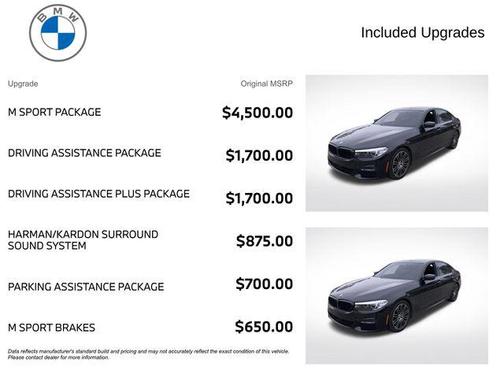 Black Sapphire Metallic 2018 BMW 540 xDrive