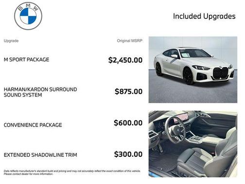Alpine White 2026 BMW 430 i xDrive