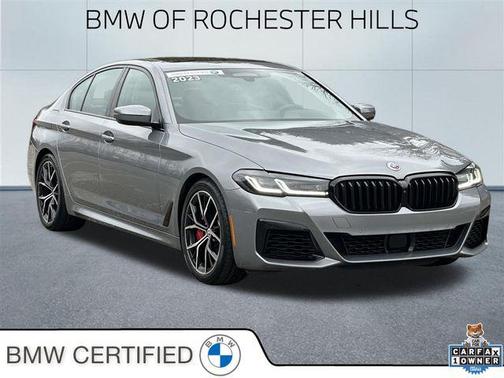 Skyscraper Gray Metallic 2023 BMW M550 i Xdrive