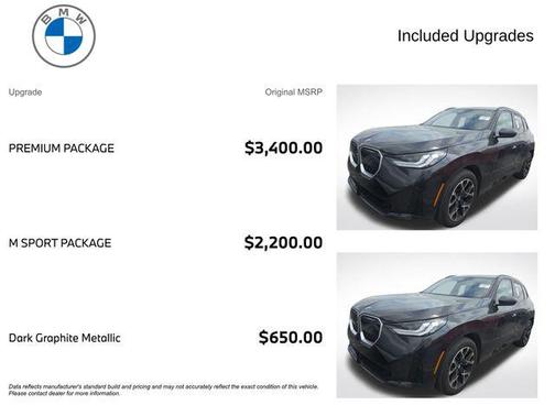 Dark Graphite 2025 BMW X3 30 xDrive