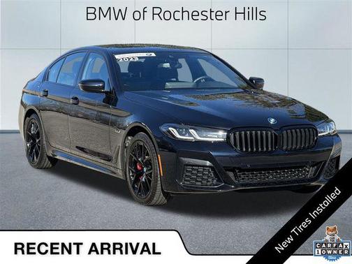 Carbon Black Metallic 2023 BMW 530e Base