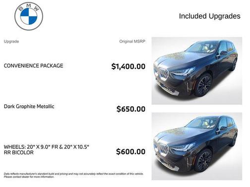 Dark Graphite Metallic 2026 BMW X3 30 xDrive