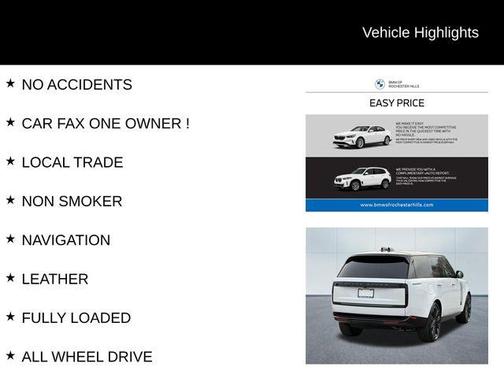 2025 Land Rover Range Rover P400 SE