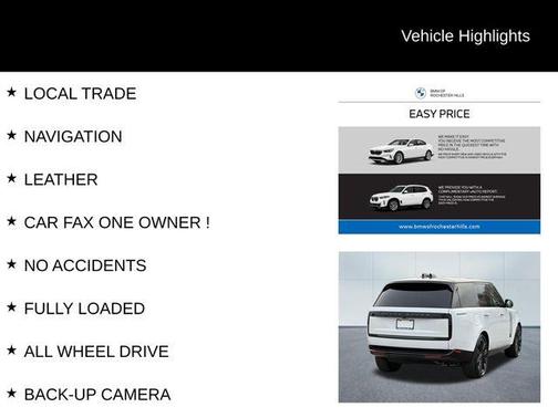 2025 Land Rover Range Rover P400 SE