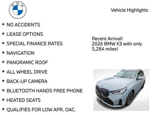 2026 BMW X3 30 xDrive