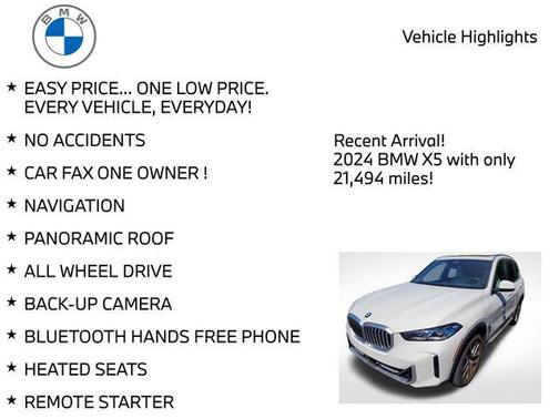 2024 BMW X5 xDrive40i